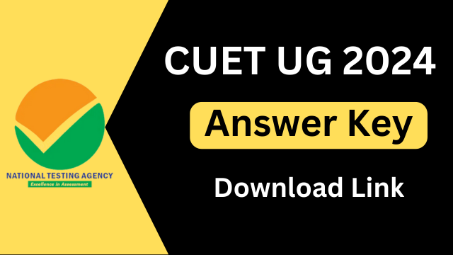 CUET UG Answer Key 2024