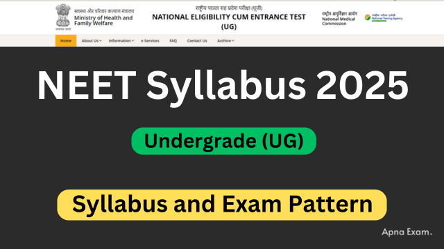 NEET Syllabus 2025